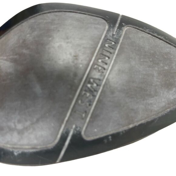 Nine West Womens Leather Sappheir Buckle Pointed Toe Booties Brown Size 8.5M - Picture 12 of 13